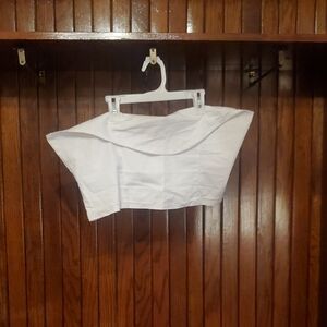 3 For $18 ASOS DESIGN SIZE 14 White Women's Tube Top